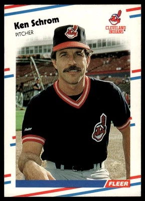 1988 Fleer #614 Ken Schrom - Image 1 of 2