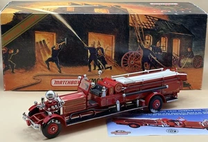 Matchbox YSFE01 1:43 1930 Ahrens Fox Fire Engine - Models Of Yesteryear  - Bild 1 von 4