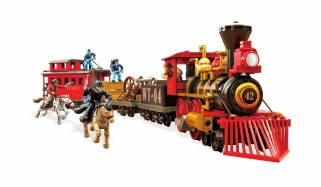 Mega Construx Probuilder Train Heist - 1329 Pieces (FVR42)
