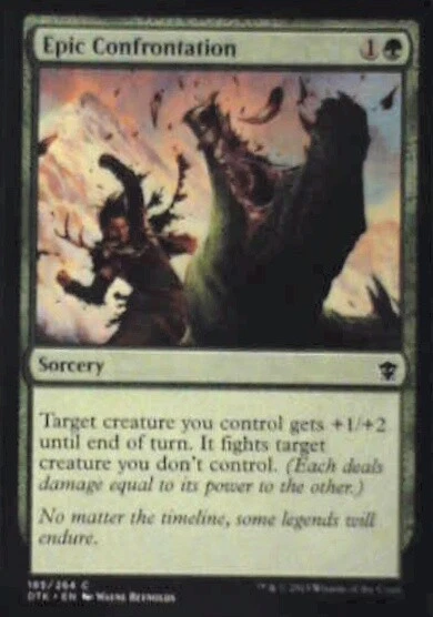 Epic Confrontation - Dragons of Tarkir: #185, Magic: The Gathering Nm R102 - Image 1 of 1