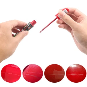 Car Paint Repair Pen Scratch Remover Touch Up Coat Applicator Fix Tool Red - Bild 1 von 4