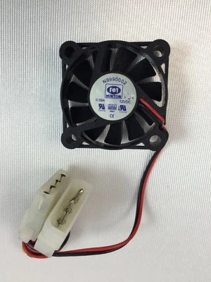NEW Mini FAN Minton 12v DC .09amp 40x12mm 2-Wire Molex Connector FAN N9990002 - Image 1 of 4
