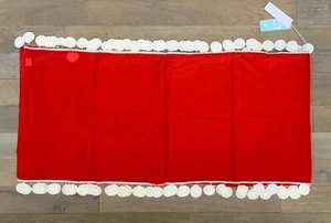 NWT Mud Pie Orange Red 6’ Foot Long Round Crochet Lace Scarf Sarong Wrap - OS - Picture 1 of 9