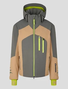 $1900 BOGNER Men’s Jorin Ski jacket in Gray/Camel XXL ( 44 US / 54 EUR) - Picture 1 of 11