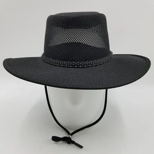 Cappello americano Makers Head 'N Home Cabana Sol Air Mesh Hat Made in USA nero ML - Foto 1 di 14