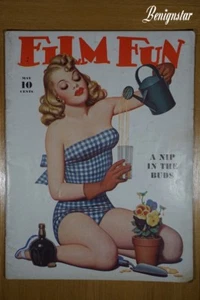 Vintage Film Fun Full Magazine 1942 Enoch Bolles Cover - Picture 1 of 7