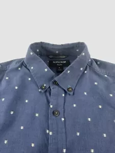 Nordstrom Herren Medium Trim Fit Cordhemd Langarm Knopfleiste - Bild 1 von 10