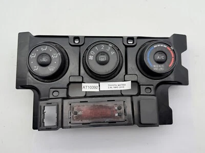 OEM 09-10 Toyota Matrix Dash Clock AC Heater Temperature Switch Climate Control - Image 1 of 4
