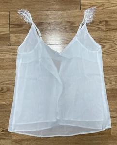 Womens White Halter Top size Medium , Unbranded - Picture 1 of 3