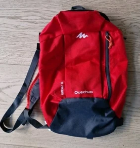 Rucksack rot dunkelgrau, Quechua Arpenaz, 10 L, Unbenutzt - Bild 1 von 4