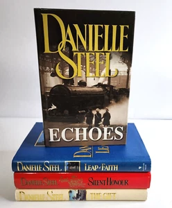 4 x Danielle Steel Medium Hardcover Books Bundle Lot Romantic Love Novels - Picture 1 of 10