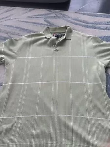 chaps ralph lauren XXL Polo Green Stripes EUC - Picture 1 of 9