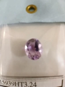 Natural Purple Amethyst 3.25 CTS Faceted Oval Loose Gemstone - Picture 1 of 3