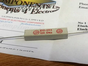 KH210-044-12K RESISTENCIA WIREWOUND CERÁMICA AXIAL - Imagen 1 de 2