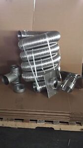  - 6 Inch X20 Ft Chimney Liner Kit Smooth Wall NEW