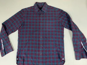 J Crew Button Down Shirt mens S plaid regular fit  - Picture 1 of 11