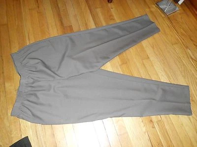 Women's Donnkenny Taupe Pants W/Elastic Waist Size 24W Excellent Condition - Image 1 of 2