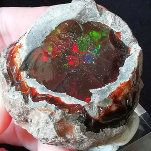 Espécimen mineral gema de cristal áspero 491ct ópalo/región Mezezo, Etiopía - Imagen 1 de 19
