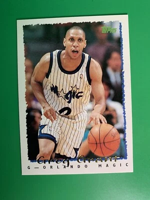 1994-95 Topps Greg Grant #247 Orlando Magic - Image 1 of 2