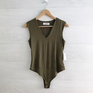 NWT MOD on Trend - Olive rayon blend bodysuit, M - Picture 1 of 5