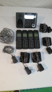 Panasonic Digital Cordess Answering System 3 handsets Phones KX-TGF340 WORKS - Zdjęcie 1 z 7