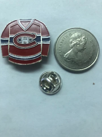 MONTREAL CANADIENS NHL HOCKEY SWEATER LAPEL PIN Cover