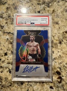 2023 Select UFC Khabib Nurmagomedov Auto blau/75 PSA 10 EDELSTEIN MT - Bild 1 von 5