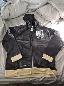New Orleans Saints NFL Combine Authentic XL Zip-Up Hoodie NWT - Picture 1 of 8
