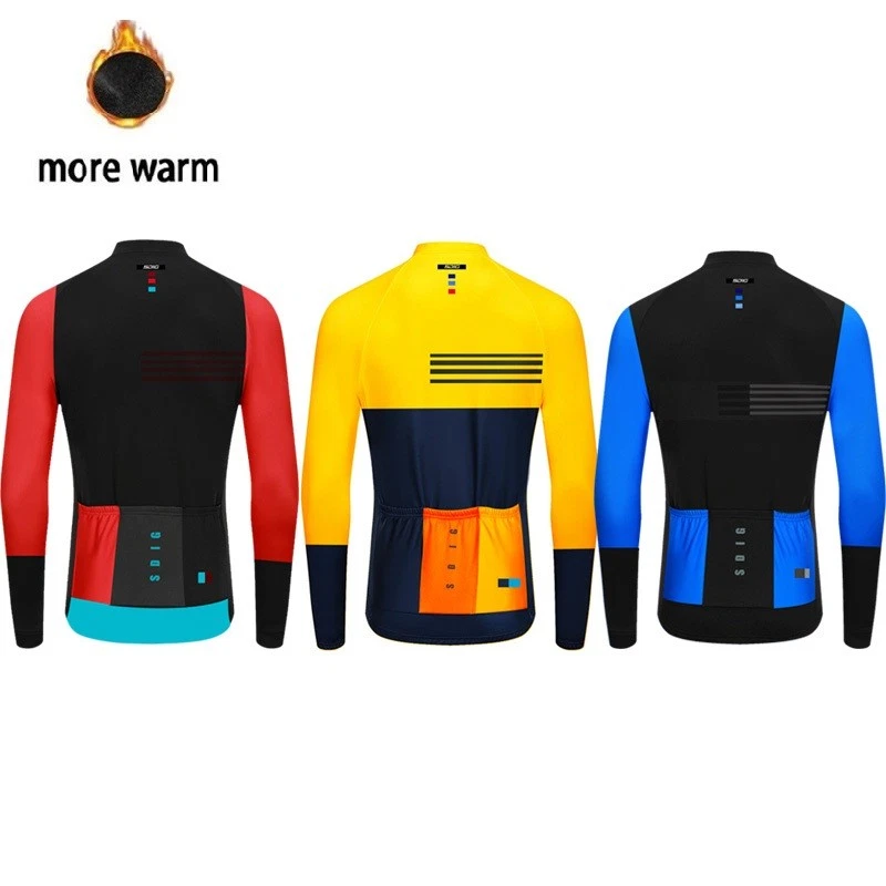 Nueva Chaqueta de Ciclismo Racing Descenso Vellón Cálida MTB Bicicleta de Carretera Impermeable a Prueba de Viento Foto 1 de 1