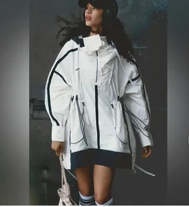 Free People Neu mit Etikett FP Movement Peace Out Rucksack Fallschirm Parka - Bild 1 von 9