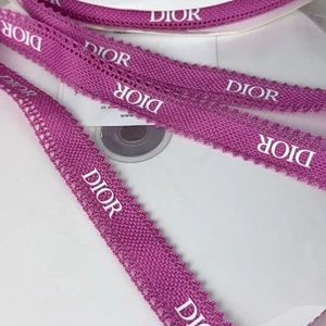 10 iarde di nastro Christian Dior rosa San Valentino edizione limitata - Foto 1 di 8