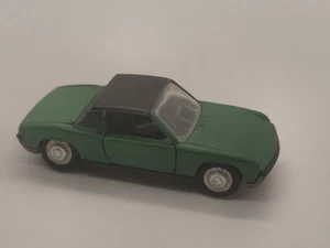 VW PORSCHE 914/S GRÜN SCHWARZ SCHUCO MODELL 1:66 No.826 GERMANY 70ERJAHRE - Bild 1 von 5