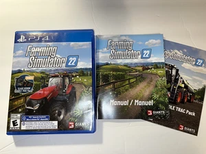 Farming Simulator 22 CASE & MANUAL ONLY- ( NO GAME ) PS4 Sony PlayStation 4 - Picture 1 of 1