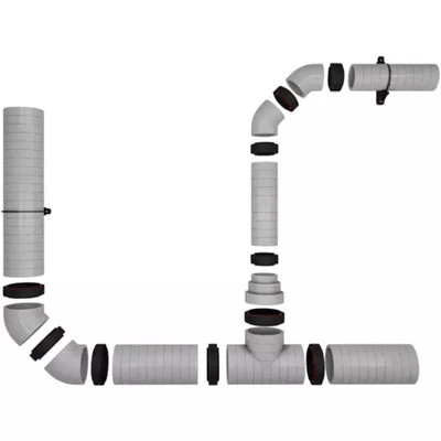 Pièce en T isolée EPS diamètre de 200mm - Photo 1/4