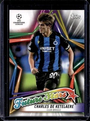 2021 Topps UEFA Charles De Ketelaere Future Stars #FS-08 - Image 1 of 2