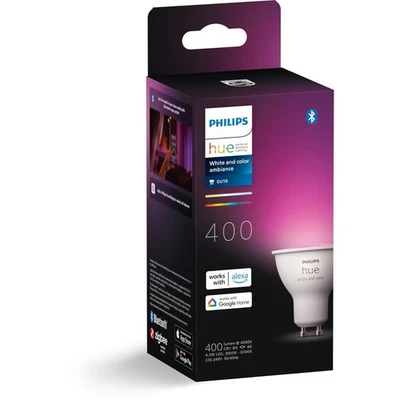 Philips Hue Colour Bluetooth Bulb (GU10) 400L 4.2W - image 1 of 2