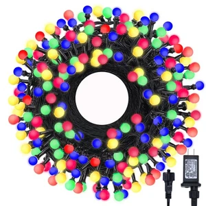 LED Christmas Lights Outdoor,300LED 105Ft 8 Modes Plug-in Connectable Waterpr... - Picture 1 of 7