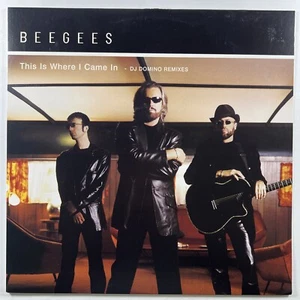 Bee Gees “This Is Where I Came In (DJ Domino Remixes)” Single 12”/Universal (EX) - Picture 1 of 5