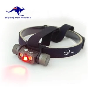 LED Headlamp Rechargeable 1200 Lm Red Light Headlight Head Torch for Outdoors - Picture 1 of 8