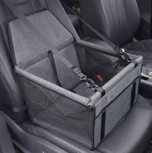 Hunde Vordersitz Autositz für Kleine Mittlere Hunde mit Sicherheitsgurt - Bild 1 von 5