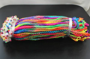 150pcs Wholesale Lots Lady Jewelry Multi-Coloured Bracelets Round Resin Bead - Picture 1 of 6