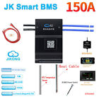 JK SMART BMS 8-24S 150A LiFePo4 Li-ion BMS with 1A Active Balance BT/RS485/Heat,