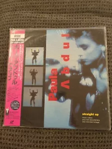 PAULA ABDUL Straight Up JAPAN Laser Disc PVLM-2. New. Sealed. - Picture 1 of 2