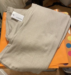 Maternity Wide Leg Cozy Lounge Pants 38” Waist 28” Inseam Large Orig $40 - Picture 1 of 5