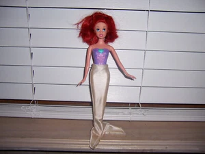 Disney Princess The Little Mermaid Ariel Ballerina Doll 2009 Mattel W/Bonus Tail - Picture 1 of 12