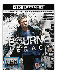 The Bourne Legacy (4K Ultra-HD Blu-Ray + Blu-ray) [2012], New DVD, Edward Norton - Image 1 of 1