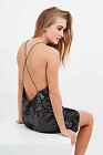 Urban Outfitters Ecote Sequin Sleeveless Dress - Black - M - RRP 75 - Brand New