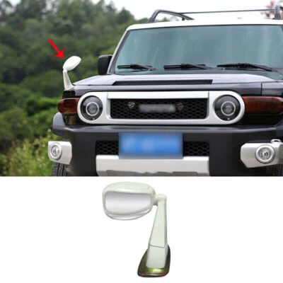 For Toyota FJ Cruiser 2007-2014 White Engine Hood Rear View Side Mirror Cover Foto 1 de 4