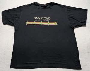 Vintage 2006 XL Pink Floyd Dark Side of the Moon T-Shirt Black Rock Album Tee - Picture 1 of 8