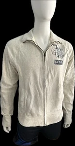 Abercrombie & Fitch Giacca Felpa Uomo Vestibilità Muscolare Grigio Taglia XL - Foto 1 di 3
